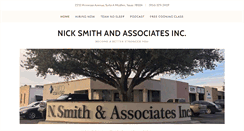 Desktop Screenshot of nicksmithandassociates.com