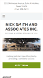 Mobile Screenshot of nicksmithandassociates.com