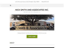 Tablet Screenshot of nicksmithandassociates.com